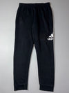 Adidas Essentials Black Big Logo Fleece Joggers (W:33) (L:42)