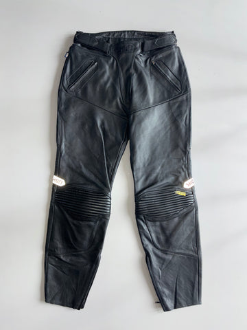 Shoei Racing Leather Motorcycle Pants (W:34) (L:43.5)