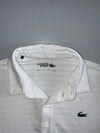 Lacoste Sport White Performance Polo – Croc Logo (M/L)