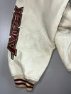 Vintage Avirex Racing Leather Bomber Jacket (5XL)