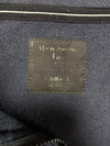 Abercrombie & Fitch Navy Quarter Zip Sweatshirt  (S)