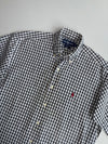 Ralph Lauren Blake | Black & White Gingham Short Sleeve Shirt | (XL)