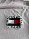 Tommy Jeans Embroidered Flag Logo T-Shirt (L)
