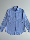 Tommy Hilfiger Tailored Fitted Striped Shirt Blue (L)