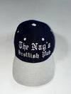 Vintage The Nag’s Scottish Pub Gothic Embroidered Two-Tone Cap (Adjustable)