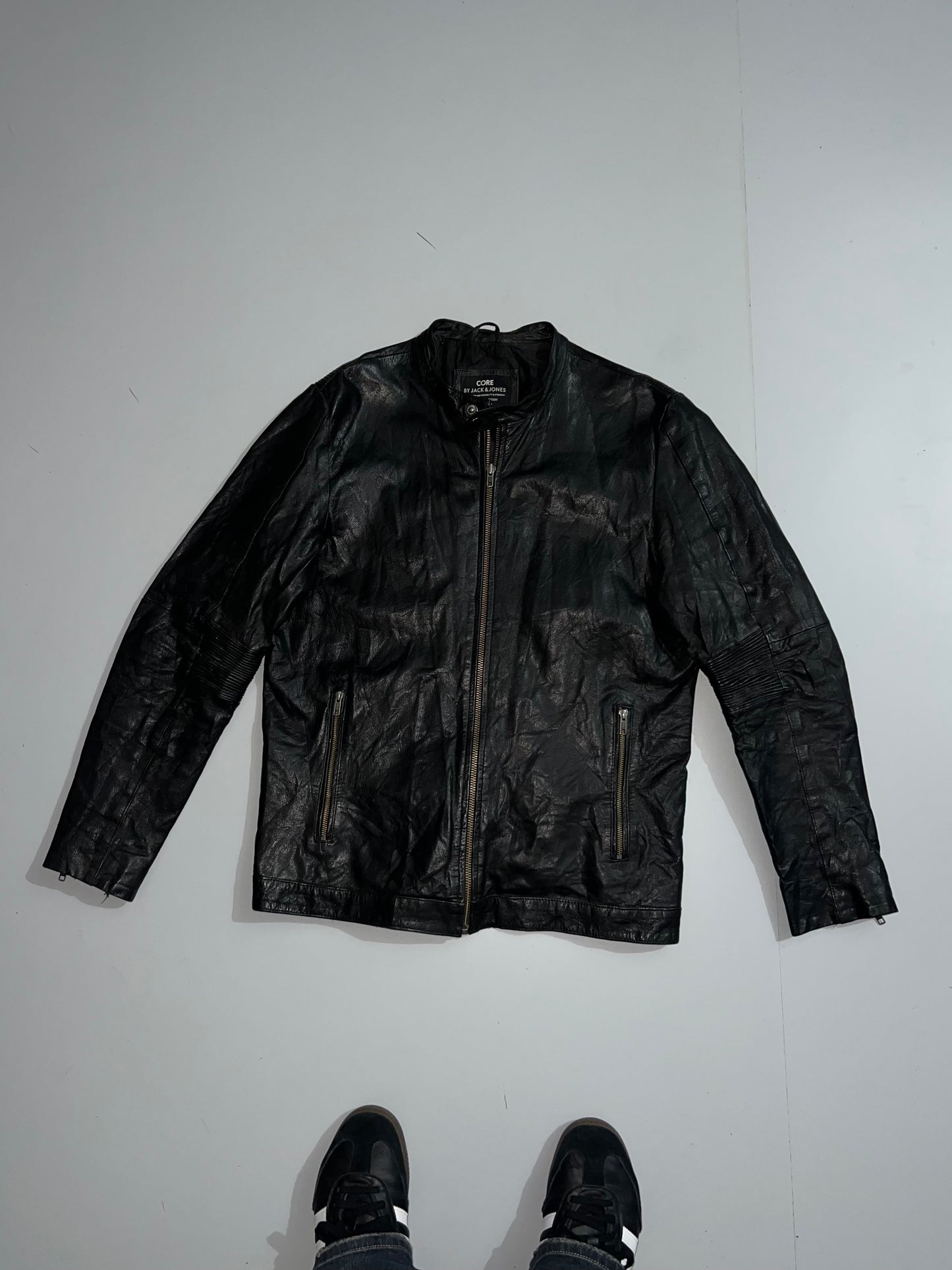 ZJack & Jones Original Leather Jacket (XL)