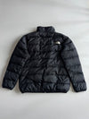 The North Face REVERSIBLE Puffer Jacket Nuptse Style Black Puffer Jacket (L)
