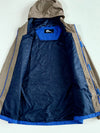 NEPA Hooded Outdoor Mountain Jacket – Brown/Cobalt Blue (S)