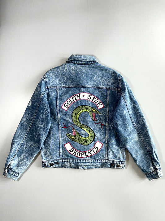 Wrangler Hero South side serpents Denim Jacket (L)