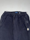 Vintage Lotto Black Contrast Stitch Track Pants (W:28) (L:42)