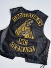 ZRare Vintage German MC Leather Vest | Heavy Biker Cut (ULTRA RARE) (M)