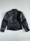 SK Fashion Canada Vintage Genuine Leather Padded Moto Jacket (M)