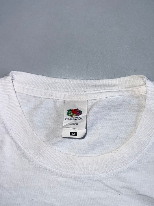 Fruit of the Loom | Crohn’s & Colitis UK “Walk It” White Tee (M)