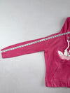 Vintage Adidas Originals Pink Trefoil Logo Hoodie Women’s (S/M)