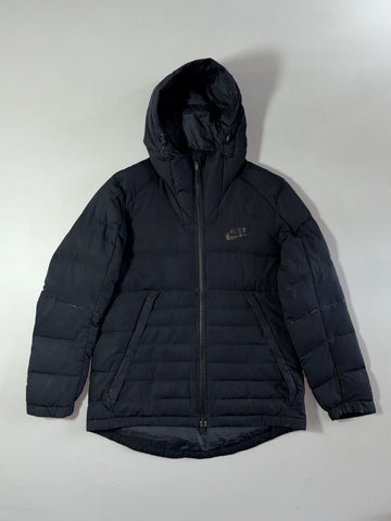 Nike Sportswear Black Hooded Down Puffer Jacket (L)