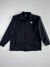 Adidas Clima365 Full-Zip Track Jacket – Black | White 3-Stripe Sleeves |(XL)