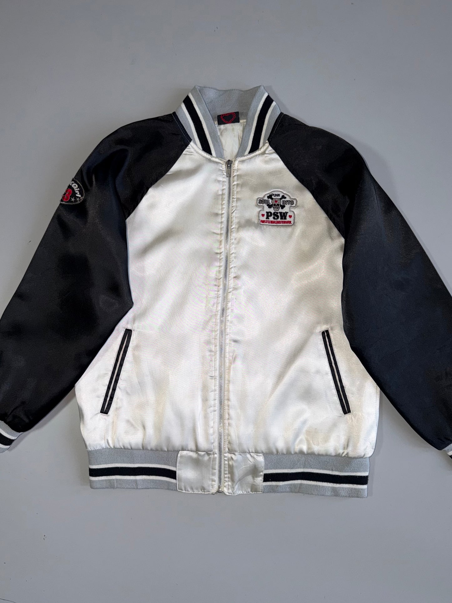 !      Skull Embroidered RARE Japnese Sukajan Jacket (S/M)