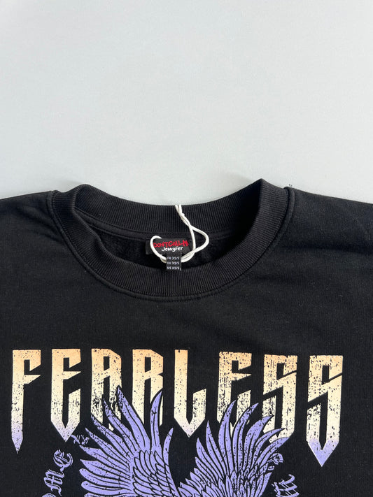 Don’t Call Me Jennyfer “Fearless Break The Rules” Eagle Graphic Crewneck Sweatshirt (L)