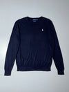 Polo Ralph Lauren Pima Cotton Crewneck Sweater – Navy, Size (S)