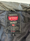5th Street American Blue Jeans Military Puffer Bomber Jacket (L)
