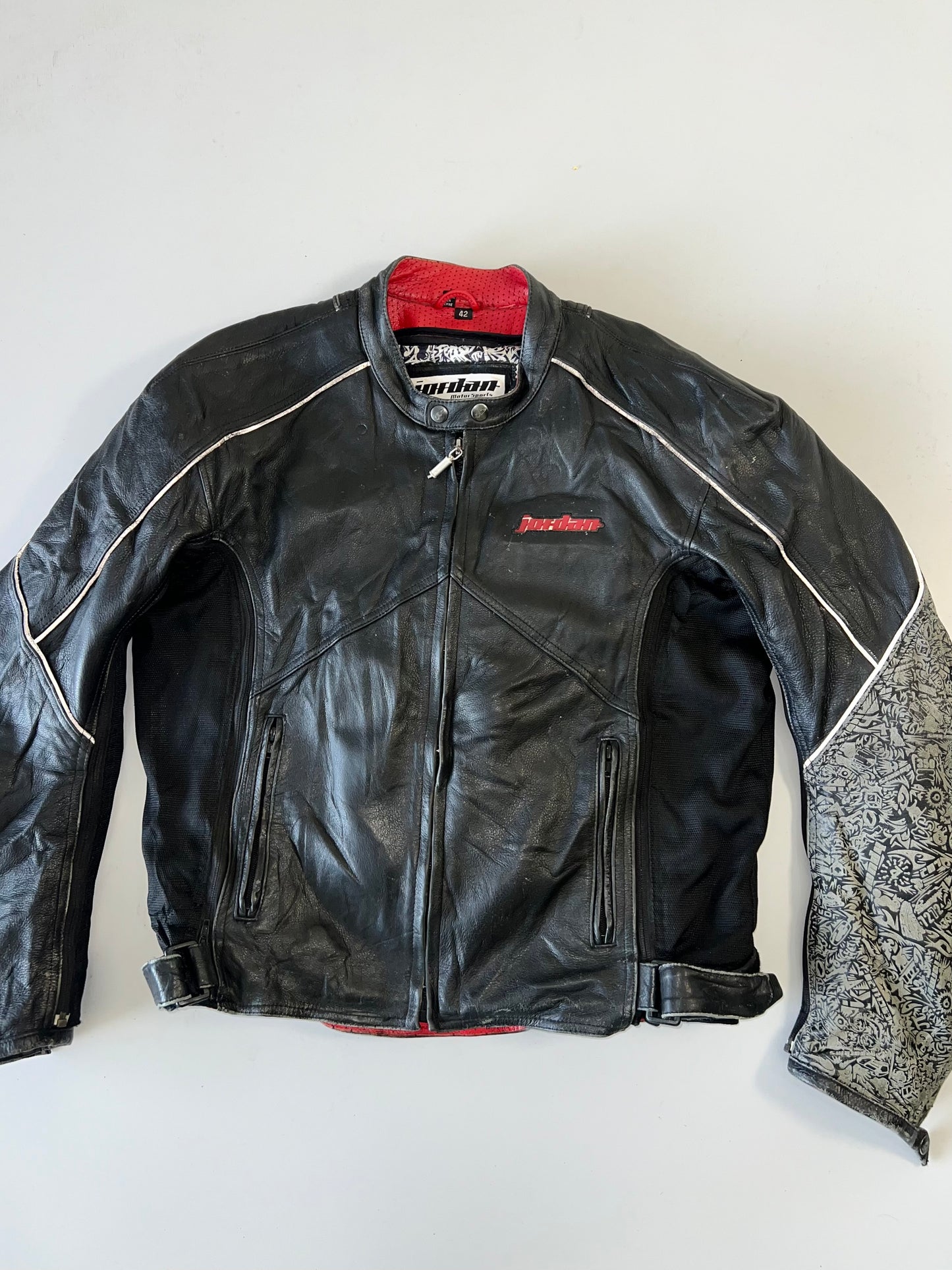 !                                                                                                                                                                                                       Johdan Original Pure Original Leather Riding Jacket (M)