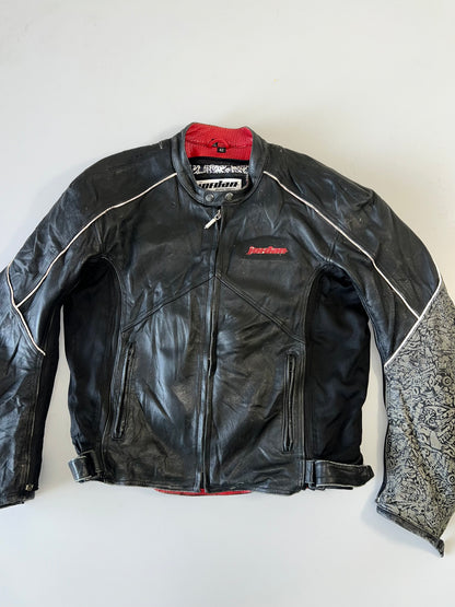 !                                                                                                                                                                                                       Johdan Original Pure Original Leather Riding Jacket (M)