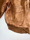 G Tano Premium Original Sued Leather Jacket (XL)