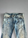 Diesel Distressed Bleach-Wash Jeans (W:34|L:44)