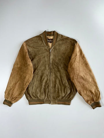 Paul Stuart Premium Original Pure Sued Leather Jacket (M/L)