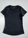 Adidas Black Mesh-Panel Sports Tee – Women’s (XS)