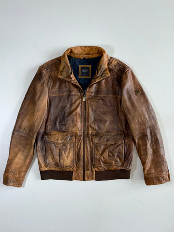 Trapper Premium Original Leather Jacket (XL)