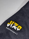 Oniarri Japanese "Jizobosatsu" Embroidered Fleece Track Jacket (M)