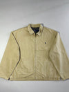 Vintage 90s Polo Ralph Lauren Khaki Harrington Jacket (2XL)