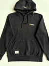 National Geographic Black Pullover Hoodie – Embroidered Logo | (L)