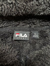 Fila Sport Sherpa Half-Zip Hoodie – Black (S)