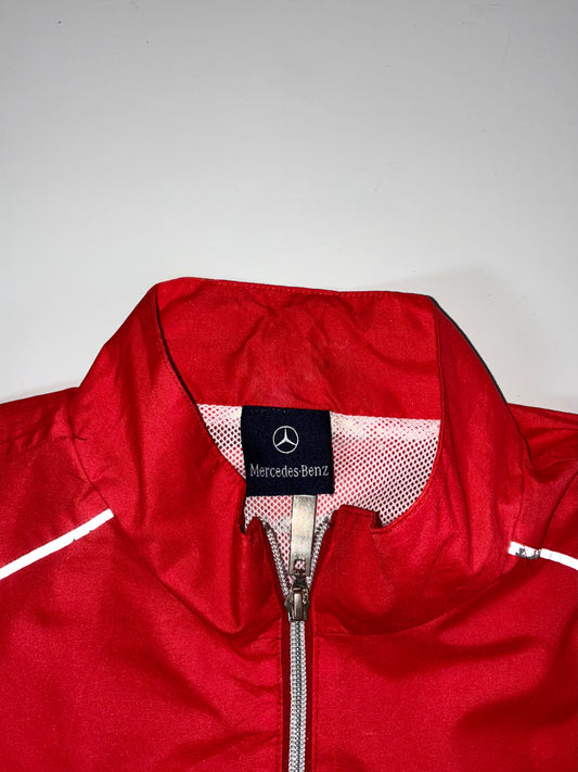 Mercedes-Benz Track Jacket Red Windbreaker (XL)