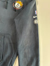 Nike NBA Brooklyn Nets City Edition Crown Logo Hoodie Black (S)
