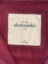 Abercrombie Kids | Fitch NY Zip Hoodie Maroon | (XS)