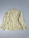 Vintage Lacoste Cream Zip-Up Harrington Jacket (M/L)