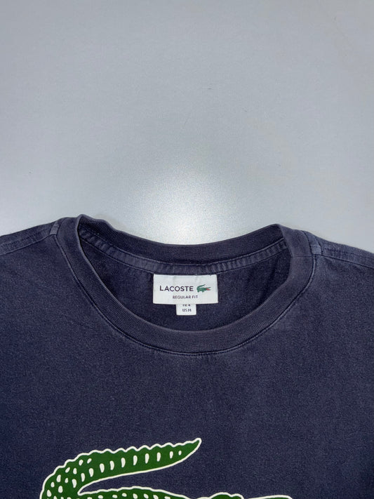 Lacoste | Big Croc Graphic Tee | Navy (M)
