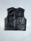 ZSuper Premium Original Pure Leather Utility Vest (L/XL)