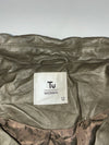 Vintage Tu Olive Green Leather Biker Jacket Women’s(S)
