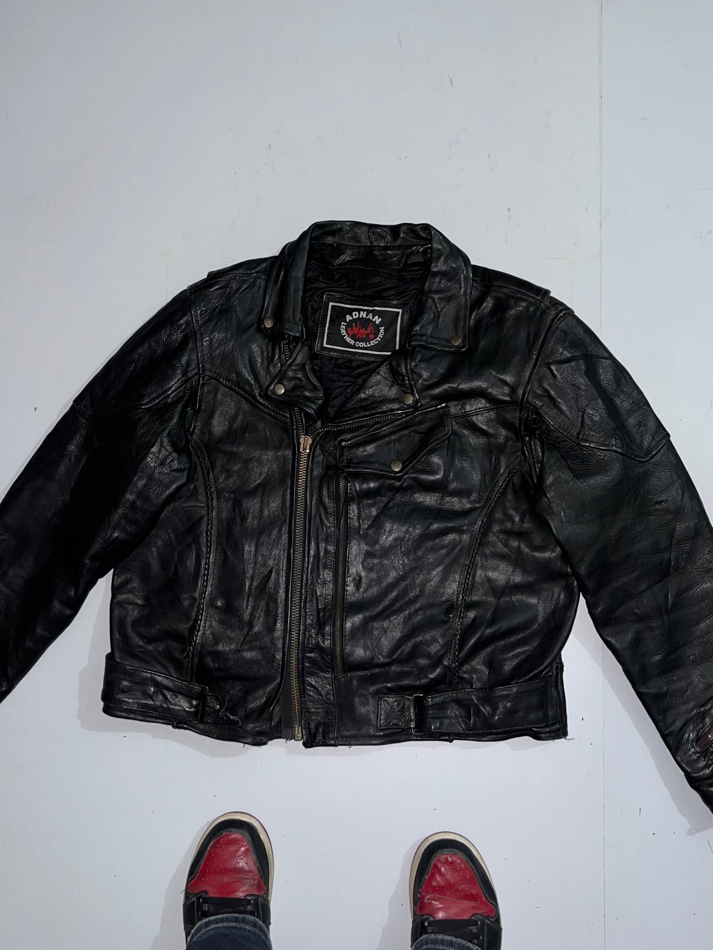 ZDesigner Super Rare Original Leather  Jacket (Unique Pockets) (XL)