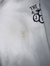 Devil Jizo Bosatsu Japanese Embroidered Hoodie (White) (L)