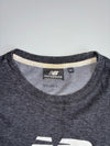 New Balance Grey Spellout Logo T-Shirt (xs)