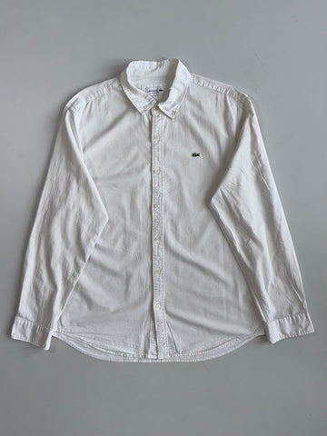 Lacoste Regular Fit Seersucker Shirt(L)