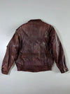 M.Flues Leather Bomber Jacket (L)