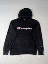 Champion Classic Script Logo Pullover Hoodie (M)
