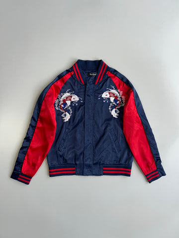 YouSpoil | Koi Fish Embroidered Sukajan Bomber (M)