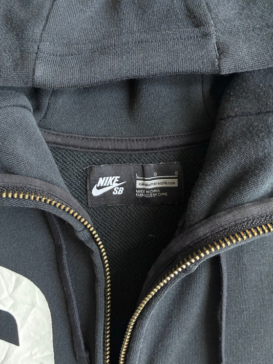 Nike SB | Big Logo Full-Zip Hoodie (M)